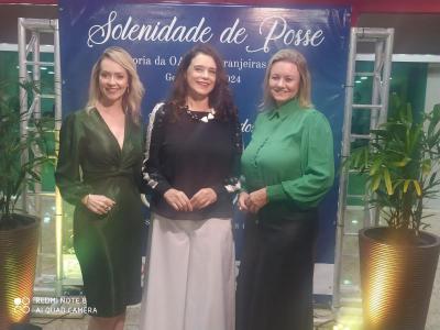 OAB SubseÃ§Ã£o de Laranjeiras do Sul Realizou a posse da Nova Diretoria